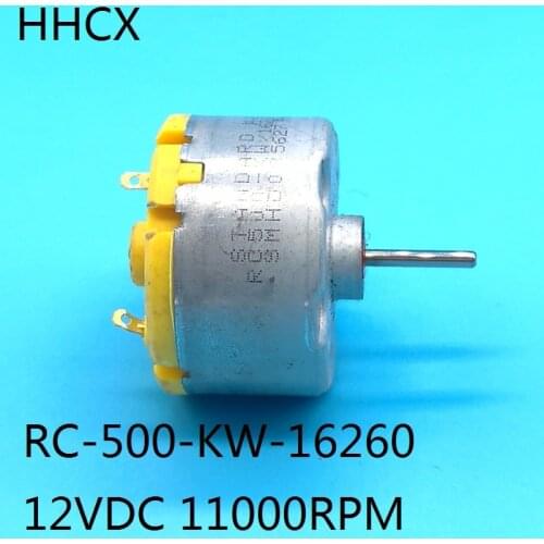1PCS DC Motor RC500-KW-16260 micro DC motor 500 precious-metal brush motor RC500-KW 12VDC 11000RPM