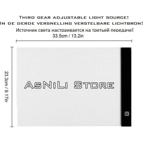 Diamond Painting Accessories Ultradunne 3.5mm A4 LED Licht Tablet Pad lichtbak voor diamond painting Diamant Borduurwerk Diamant