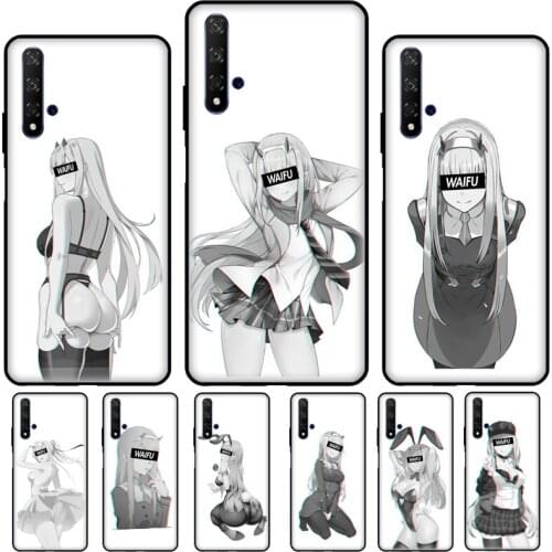 Darling in the FranXX Zero Two Waifu For Huawei Nova 5T 2Z 2 3 i Y7A Y6P Y5P 2020 Y3 II Y5 Y6 Y7 2017 2018 Y9 Prime 2019 Case