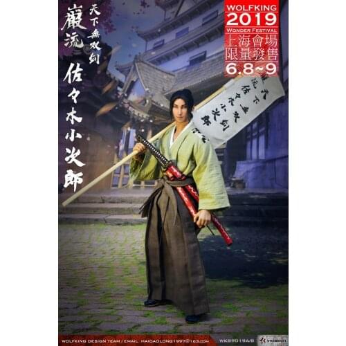 WOLFKING Wonder Festival 2019 Japanese Ronin Sasaki Kojiro 1/6 Figure standard Version