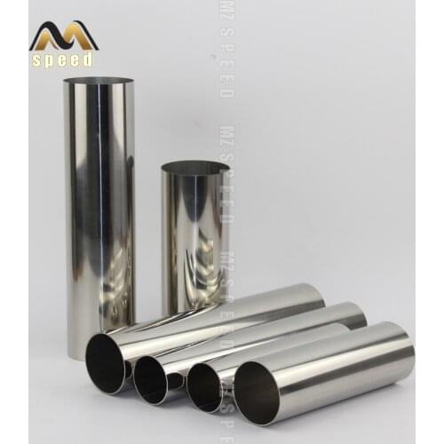 Free shipping Car styling 89mm Exhaust pipe muffler tail pipe 304 stainless steel welding material