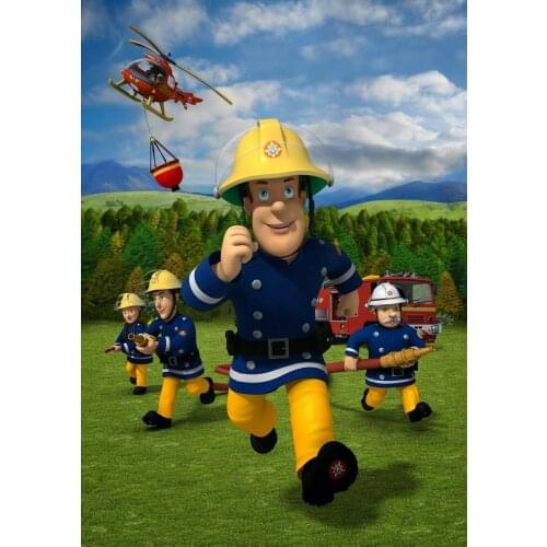 JMINE Div 5D Fireman firefighter Full Diamond Painting cross stitch kits art High Quality Cartoon 3D paint by diamonds