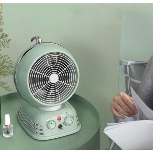 Retro-style mini heating and cooling dual-purpose heaters household heaters energy-saving power-saving quick-heating small solar