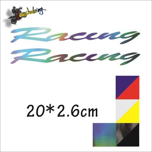 Motorcycle sticker moto gp body model sticker helmet wind sticker personality Fuel tank sticker fit for racing RACING