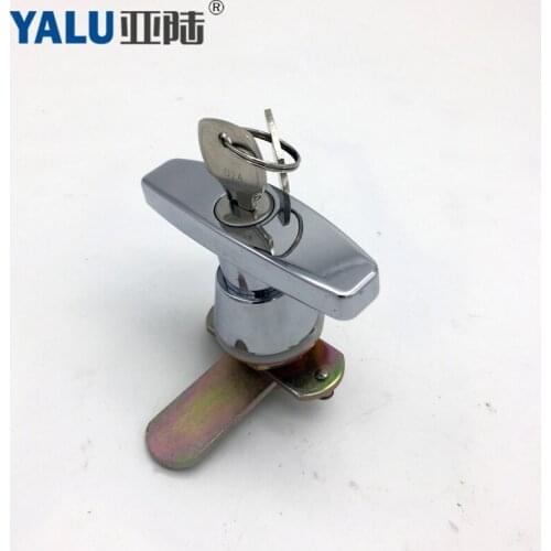 MS310 Durable Zinc Alloy Connecting Rod Switch Handle Cabinet Safety Key Control Lock