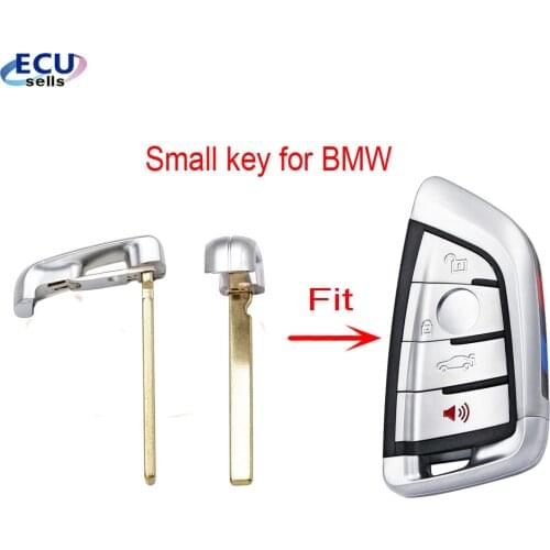 Uncut Blank Key Blade Smart Remote Key Fob Fit For BMW MiNi 3 5 6 7 series X5 X6 New 5 7 Series Emergency Key Blade