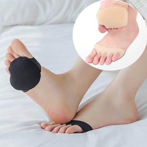 2Pcs Five-finger Socks Women Socks Invisible Female Summer Cotton High-heeled Short Half Palm Shallow Port On-slip Open Toe Sock