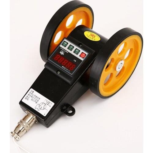 All-in-one Meter Counter Lk-90sc Meter Wheel and Counter Integrated with Preset Output Reset