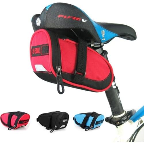 Bike Bags Waterproof Bicycle Saddle Bags Seat Cycling Tail Rear Pouch Bag Riding Storage Saddle Bag Accessories