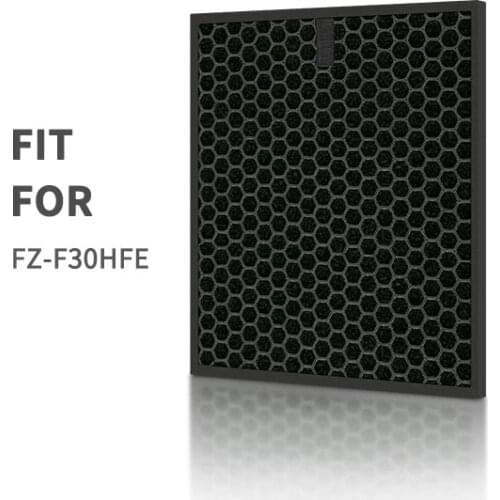 Air purifier filter activated carbon filter for Sharp 310*285*10mm For KC-F31R FP-F30TA FP-J30TA FP-GM30B-B KC-F30TA