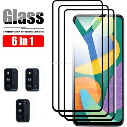 Tempered Glass For Samsung Galaxy F52 5G Protective Glass On For Samsung F52 Screen Protector Camera Lens Film Sumsung F 52