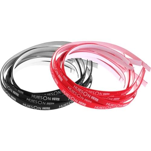 20 Pcs/Set Table Tennis Edge Tape Sponge Bat Ping-Pong Racket Side Tape Table Tennis Accessories Equipment Sponge Black+Red