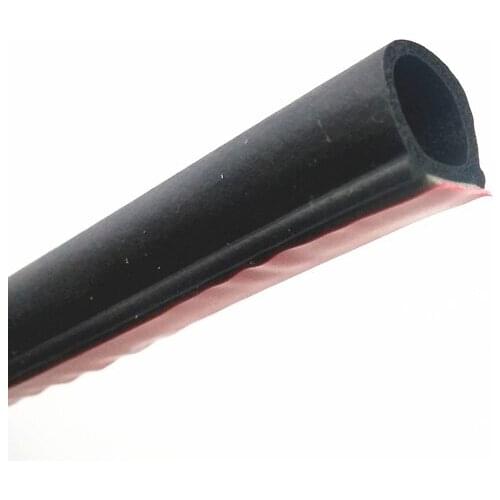 4 meters Big D Rubber Seals Car Door Gask Noise Sound Isolation Noise Waterproof Car Door Gask Rubber