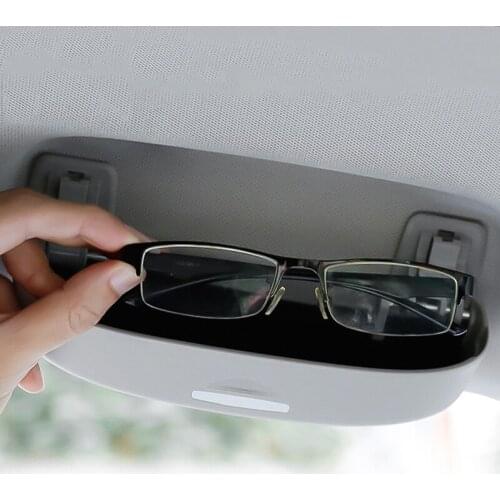 Car Glasses Box Storage Holder Sunglasses Case for BMW X1 F48 E84 X3 F25 G01 X5 F15 F20 F30 G20 F10 G30 Serie 1 3 5 Accessories