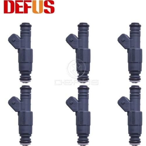 DEFUS 6PCS OE 0280155821 Fuel Injector For ALFA ROMEO 156 for CHEVROLET VECTRA 2.2L For Volvo 740 2.3L 1991 0 280 155 NEW
