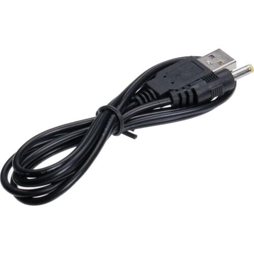 Hot sell 5V USB To DC 4.0x1.7 mm Power Charging Charger Cable Supply For Sony PSP for Sony PSP1000, PSP2000, PSP3000