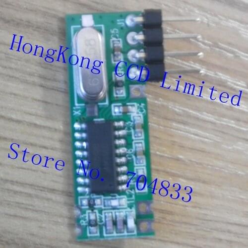 HPD8406K 315Mhz 433Mhz ASK superheterodyne radio receiver module PLL frequency stabilization 5V OOK