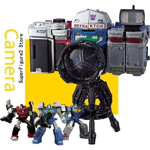 Transformation Toys E5799 W a r for Cybertron Trilogy HASCON Refraktor Reconnaissance Team 3-Pack Action Figure Model Toy