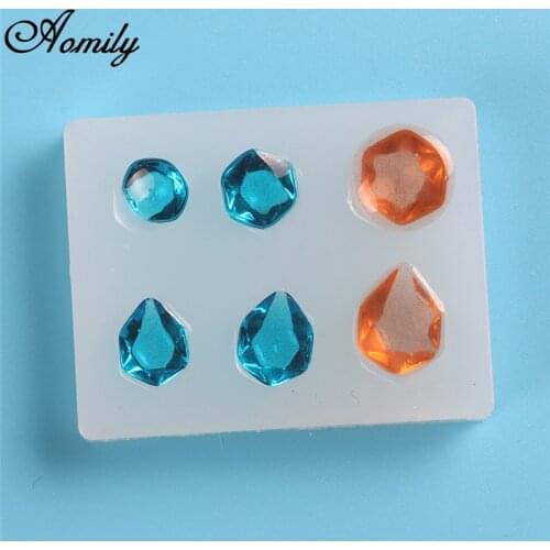 Aomily Classical Jewelry Cookies Chocolate Silicone Mold Handmade SoapMould Kitchen Cake Fondant Baking Decorating Tools Gadgets