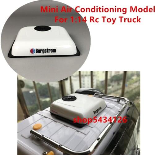 Mini Roof Air Conditioner Model For 1:14 Scale Rc Tractor Trailer Truck Tamiya Scania R620 MAN TGX 1851 3363 Volvo FH16 12 56360