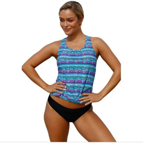 Swimwear 2019 Sexy Swimsuit Women Plus Size Tankini Sets Swim Vintage Beach Wear Bathing Suits Female Bandage Monokini Swim Suit