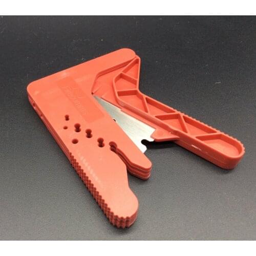 Original car fiber optic cable cutter plastic optical fiber (POF) cutter multifunctional scissors for splitting and stripping