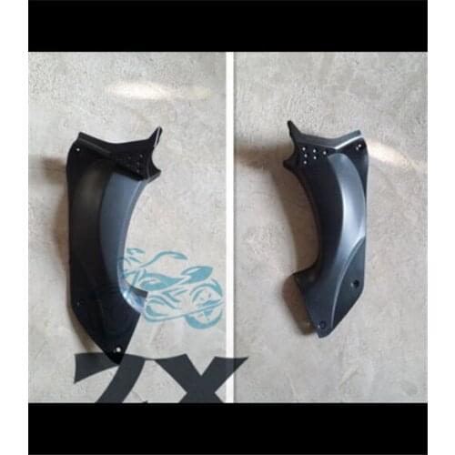 A pair unpainted Motorcycle fairing Air Duct Tube Cover For kawaski ZX-14R 2006 07 2008- 2011 Dush trim ram air cover ZXMT