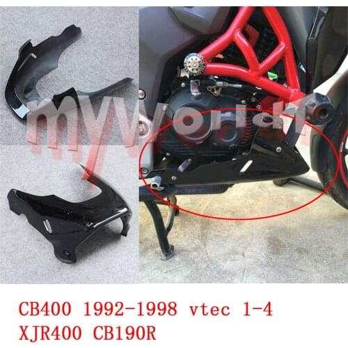 Fit for HONDA CB400 1992 - 1998 VTEC 1-4 XJR400 CB190R Motorcycle Lower Fairing Belly Bodywork Panel Fairing Part