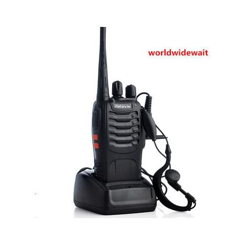 2pcs Retevis H777 2-Way Radio Walkie Talkie UHF 5W 16CH Single Band 3.7V DC