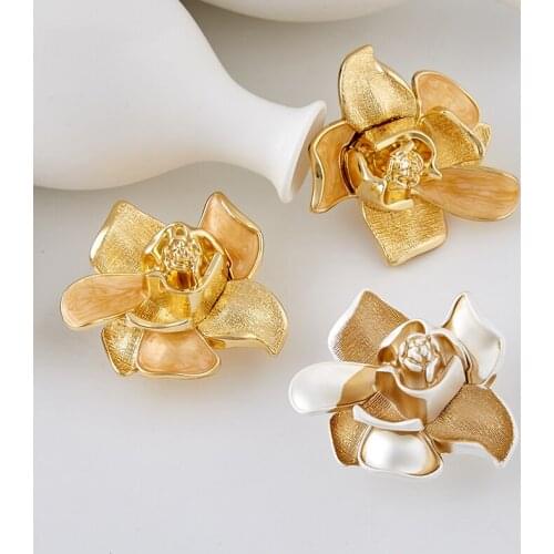 Luxury 20PCS European Flower Kitchen Door Handles Cupboard Wardrobe Drawer Wine Cabinet Pulls Handles Knobs Furniture Hardware