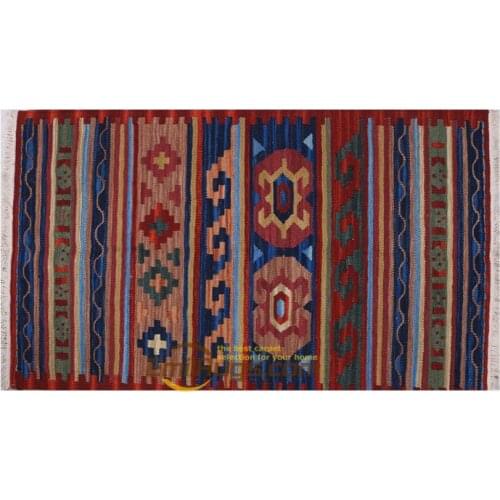 KILIM Handmade Woolen Braided Carpet Balcony Corridor Blanket Blanket Kitchen Blanket HONDURAS 2x3.5 FC04gc131kliyg30