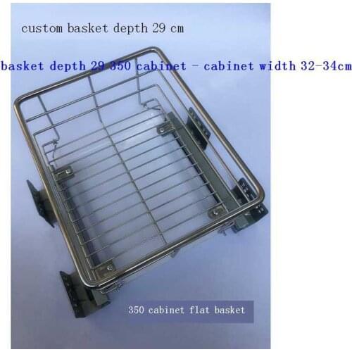 Pantry Cucina Dish Drainer Cupboard Storage Organizer Despensa Gabinete Stainless Steel Cocina Rack Kitchen Cabinet Basket