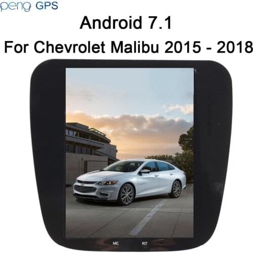 Tesla style Android Car Stereo Radio Headunit For Chevrolet Malibu 2015 2016 2017 2018 Spilt no Car DVD Player Audio Multimedia