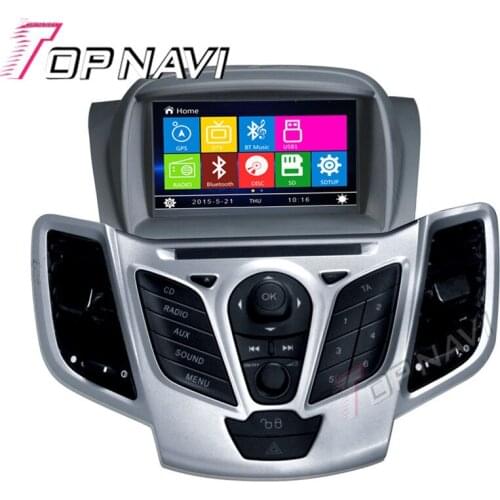 Topnavi 7" Car DVD GPS For Ford Carnival 2010 2011 2012 2013 Car Radio Multimedia Audio Stereo In Dash,Wince System