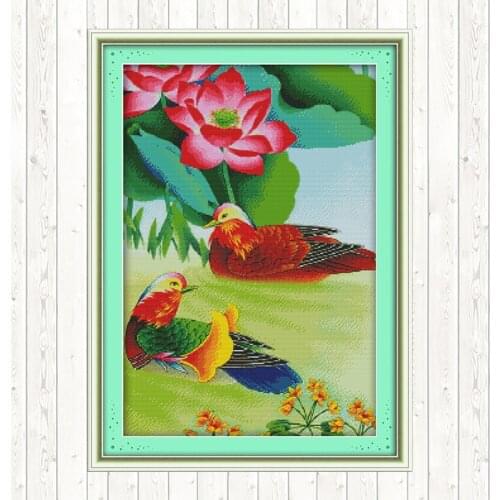 The Morning Dew Needlework Embroidery Patterns DIY Crafts 14ct 11ct Count Print Canvas Cross Stitch Package Embroidery Kits