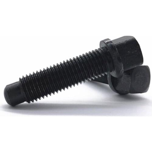 1pcs M20 carbon steel bolts square head balck screw knife table bolt screws 60mm~250mm length