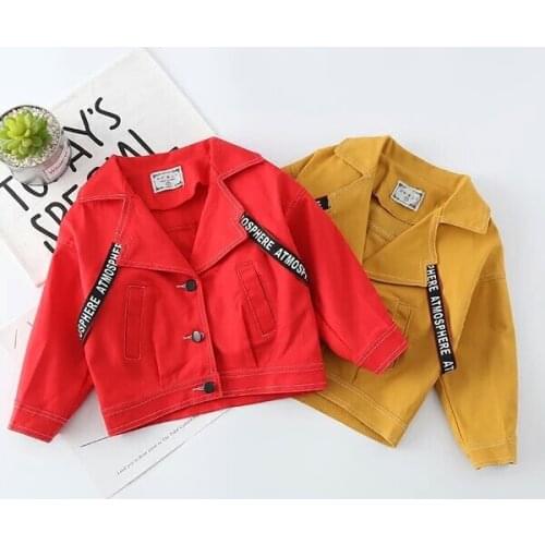 2018 Baby Girl Boy Casual Fashion Jacket Children Girls Kids Spring Autumn Coats Jackets Clothes Outfits