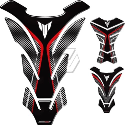 3D Motorcycle Tank Pad Protector Decal Stickers Case for Yamaha MT-09 MT-10 MT-03 MT-01 MT 01 03 25 09 10 Tank