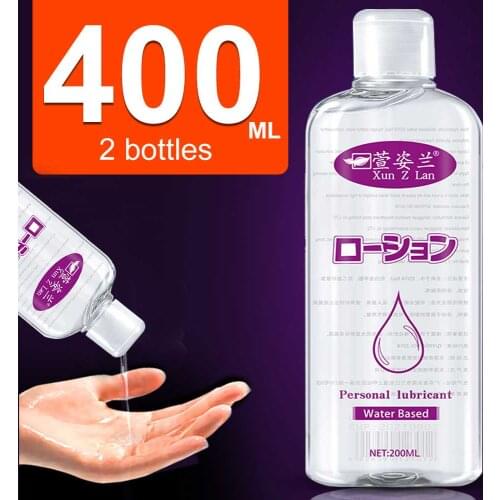 Anal Lubricant for Sex Toys for Adults Anal Lubricant Sex Oil Anal Gel for Women Water-based Vaginal Sexo Lube 200/400 ML