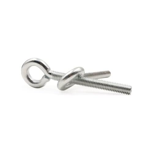 M6 M8 Sheep Eye Machine Thread Screw Closed Loop Screws Hook up Rings Bolts