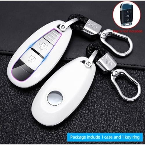 ATOBABI ABS Car Key Cases For Suzuki Swift SX4 Vitara 2015 2016 2017 Smart Keyless Entry Remote Control Fobs Protector Cover