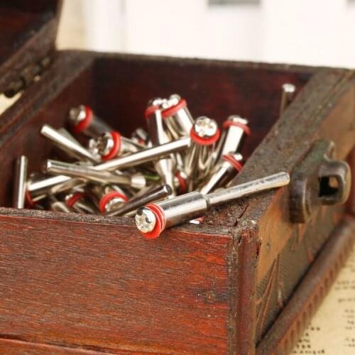 10pcs Disc Mandrel Shank Cut-off Wheel Handle for Dremel Rotary Accessories Tools Polishing Wheel Mandrels 2.35mm