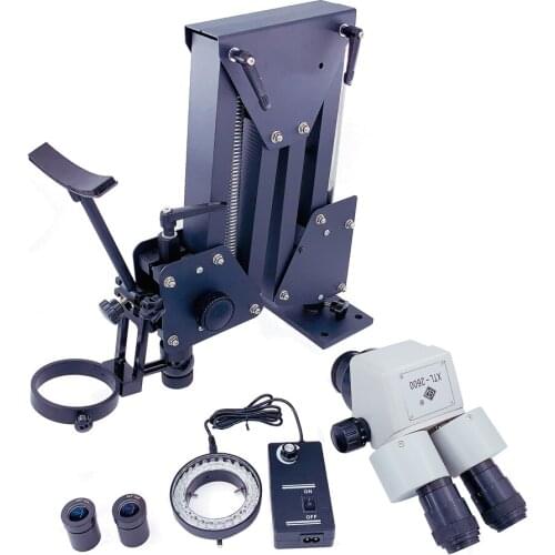 DIY tools Jewelry Tools 7X-45X Diamond Setting Microscope goldsmith