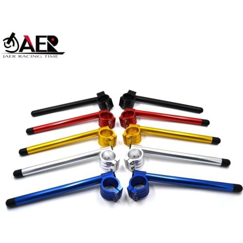 JAER Motorcycle Handlebar for Yamaha YZF R3 R25 MT03 MT25 Adjustable CNC 41 mm Clip On Ons Fork Handlebars Handle Bar