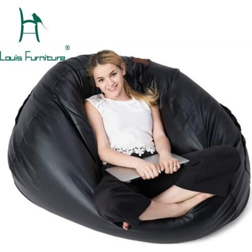 Louis Fashion Laziness Sofa Pouskin Bean Bag Leisure Soft Tatami