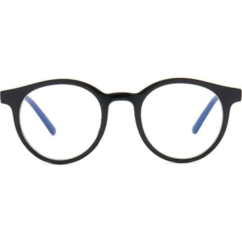 Fashion Blue Light Sunglasses No Degree Glasses Frame Round Optical Eyeglasses Frame Practical Portable Eyewear Accessoires