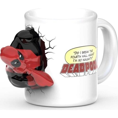 New arrival 3D Mug Ceramic Creative Coffee Mug Funny Porcelain Novelty Boy Friend Gift 300ml