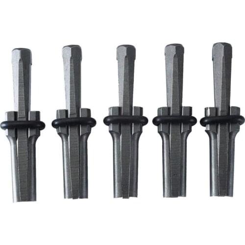 Hot 5 Set 9/16 inch Plug Wedges Feather Shims Concrete Rock Stone Splitter Hand Tools 14Mm