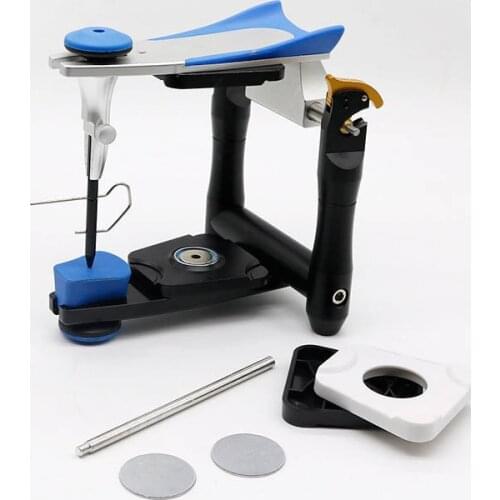 Dental Articulator Model Accurate Scale Plaster Model Work Dentist Equipment, Functional Zinc Alloy Articulator