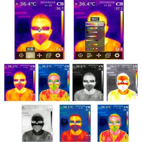 UNI-T Infrared Thermal Imager Sensor Floor Heating Detector Temperature Imagem térmica Camera Module 30000 Pixels Тепловизор